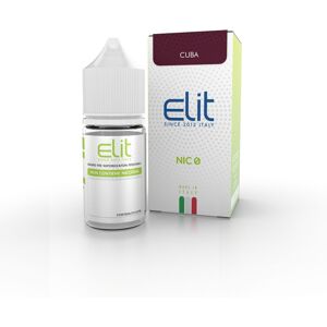 Elit Italia Cuba 10 ml Liquido Pronto Nicotina