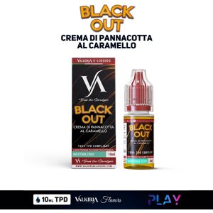 Valkiria Blackout Play Liquido Pronto Nicotina 10 ml