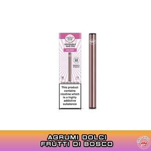 Dinner Lady PINK BERRY Vape Pen Sigaretta Usa e Getta 400 Puff