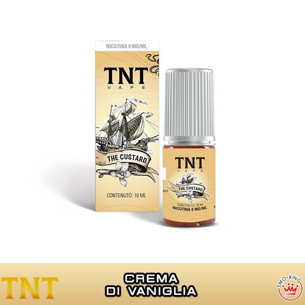 tnt vape the custard 10 ml liquido pronto nicotina