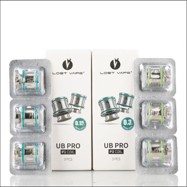 lost vape ub pro resistenze ricambio per ursa  3 pezzi