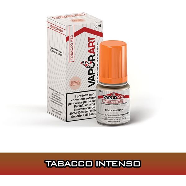 vaporart tobacco red 10 ml liquido pronto nicotina