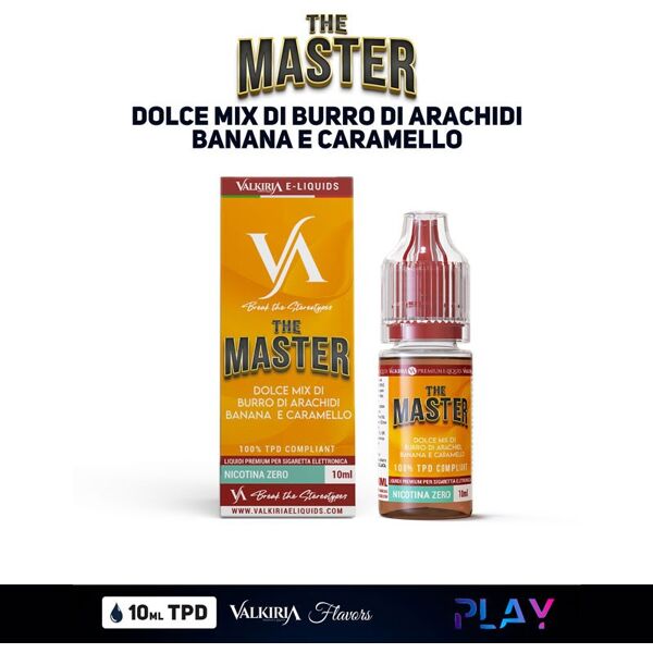 valkiria the master play liquido pronto nicotina 10 ml