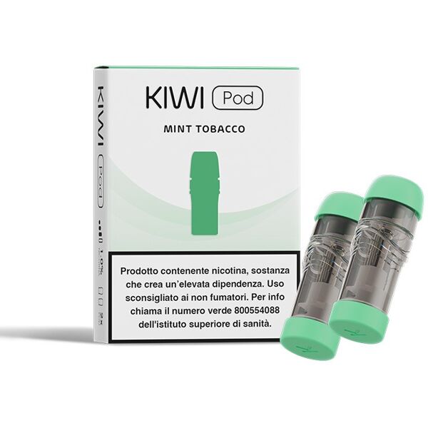 kiwi vapor mint tobacco kiwi pod resistenza precaricata per kiwi - 2 pezzi