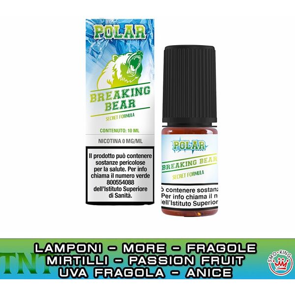 tnt vape breaking bear polar 10 ml liquido nicotina