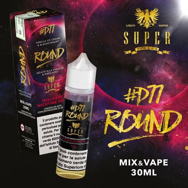 super flavor round d77 mix&vape 30 ml