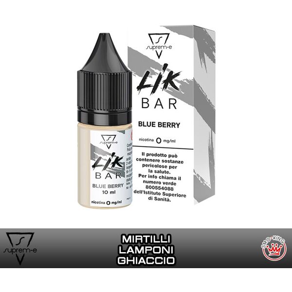 suprem-e blue berry lik bar liquido pronto nicotina 10 ml