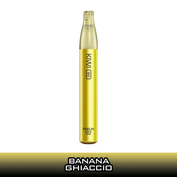 kiwi vapor kiwi go banana ice sigaretta usa e getta 750 puff