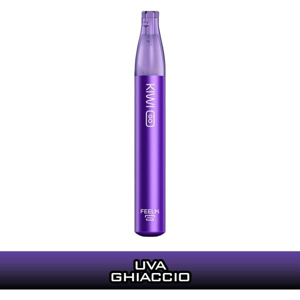 kiwi vapor kiwi go grape ice sigaretta usa e getta 750 puff