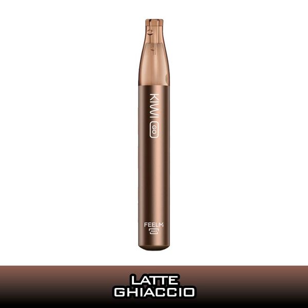 kiwi vapor kiwi go latte ice sigaretta usa e getta 750 puff