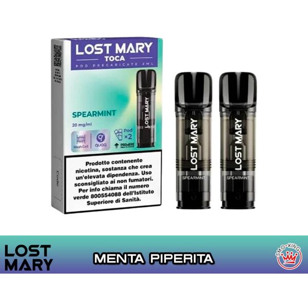 elfbar spearmint lost mary toca air pod usa e getta  2 pezzi