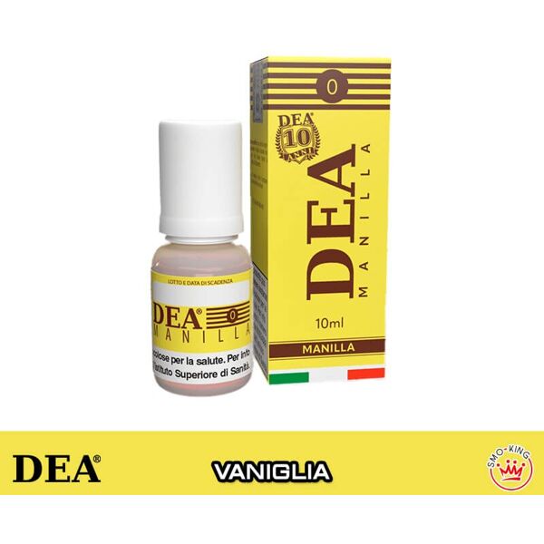 dea flavor manilla liquido pronto nicotina 10 ml