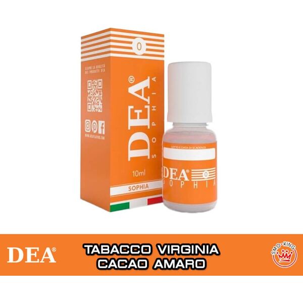 dea flavor sophia liquido pronto nicotina 10 ml