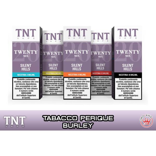 tnt vape silent hills twenty mix 10 ml liquido nicotina