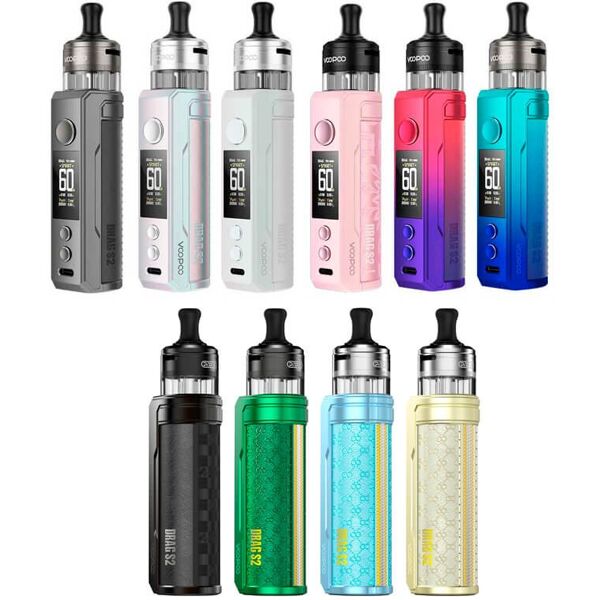 voopoo drag s2 mtl kit completo