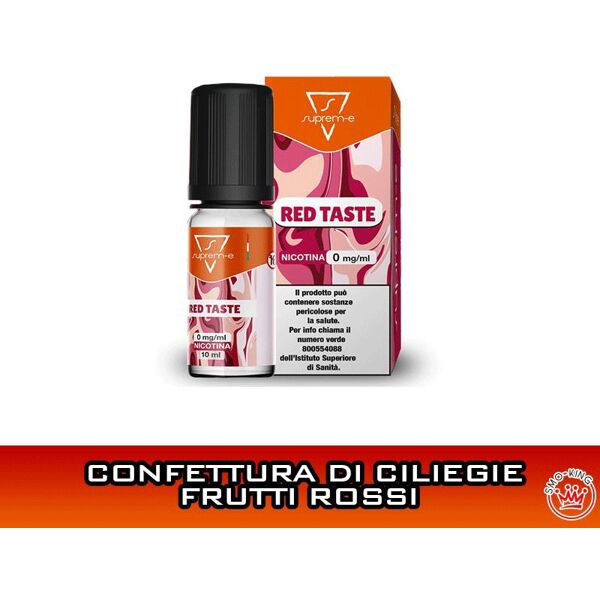 suprem-e red taste s-line 10ml liquido pronto nicotina