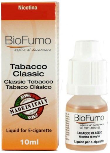 biofumo tabacco classic liquido pronto 10ml