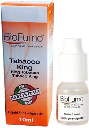 biofumo tabacco king liquido pronto 10ml