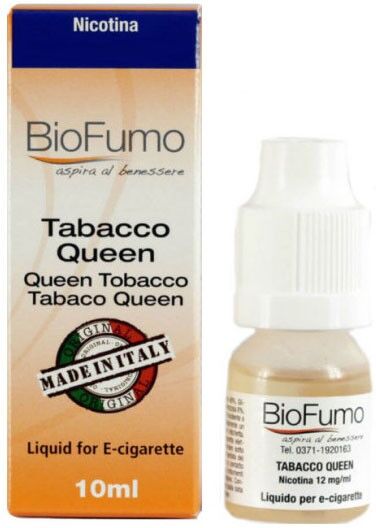 biofumo tabacco queen liquido pronto 10ml