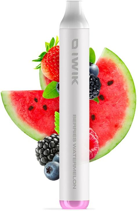 iwik berries watermelon 400mah sigaretta usa e getta 600 puff