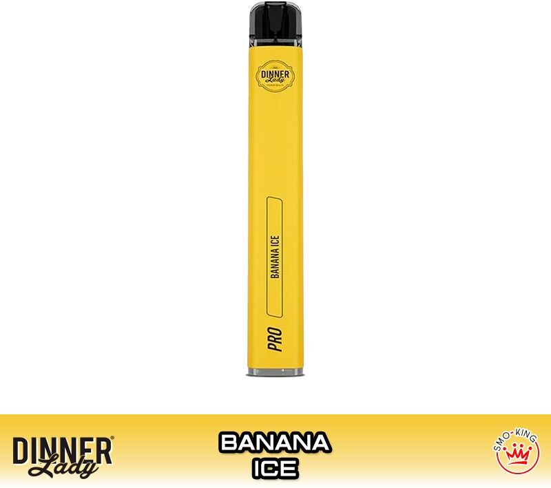 dinner lady banana ice vape pen pro sigaretta usa e getta 600 puff