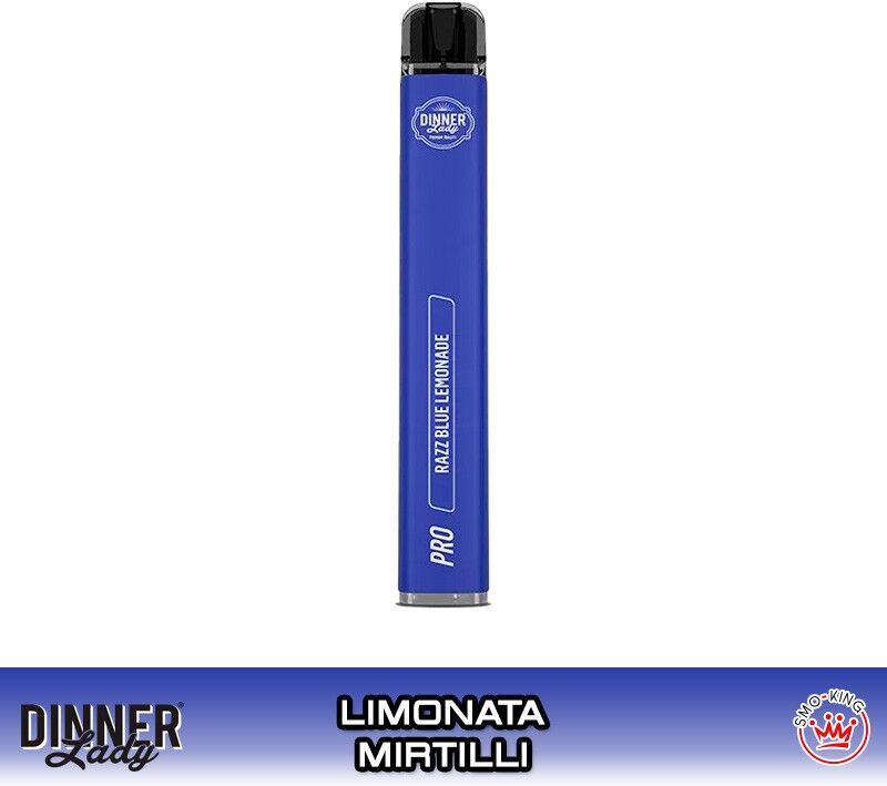 dinner lady blueberry ice vape pen pro sigaretta usa e getta 600 puff