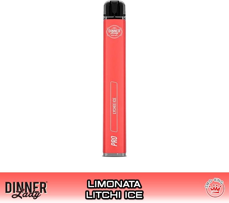 dinner lady lychee ice vape pen pro sigaretta usa e getta 600 puff