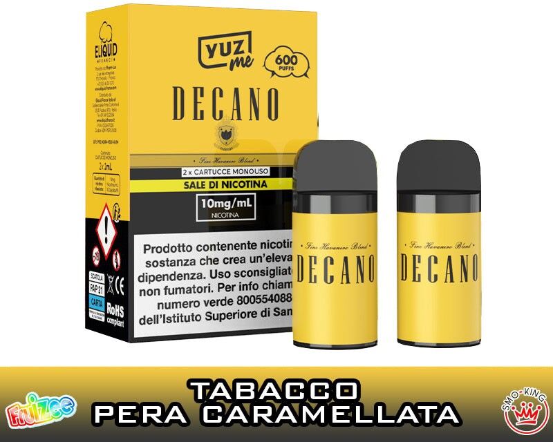 eliquid france yuz me decano havanero pod usa e getta