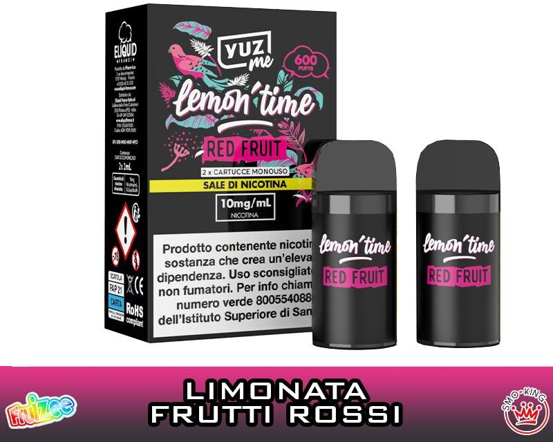 eliquid france yuz me red fruit lemon time pod usa e getta