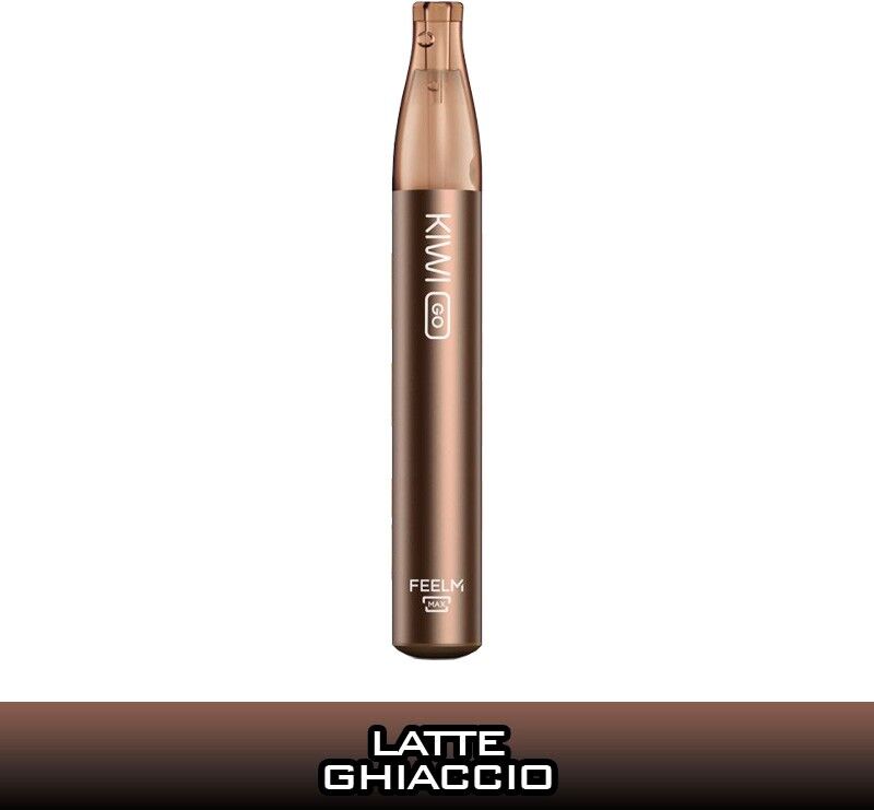 kiwi vapor kiwi go latte ice sigaretta usa e getta 750 puff