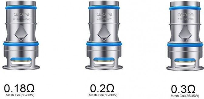 Aspire ODAN  RESISTENZA Ricambio 3 Pezzi