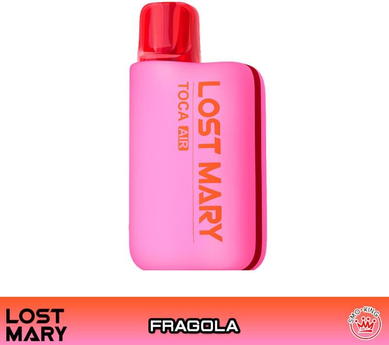 Elfbar Lost Mary TOCA AIR Kit Batteria Ricaricabile 750mAh + Pod STRAWBERRY ICE