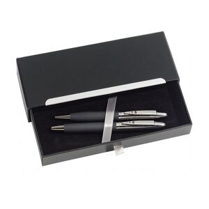 Gedshop 1000 Set per scrittura BLACK ELEGANCE neutro o personalizzato