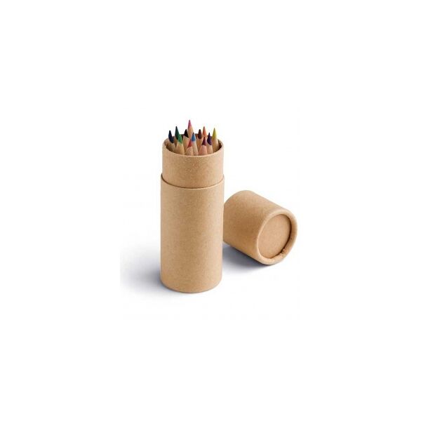 gedshop 1000 scatola con 12 matite colorate neutro o personalizzato