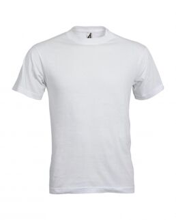 Gedshop 100 T-shirt adulto Bomber White economica neutro o personalizzato