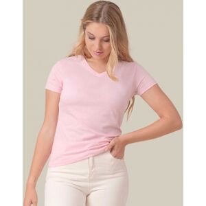 JHK 100 T-shirt regular lady comfort v-neck neutro o personalizzato