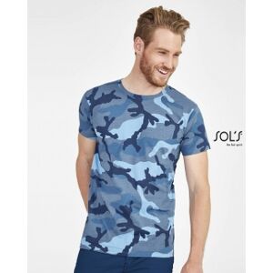 Sol's 100 T-shirt Camo men neutro o personalizzato