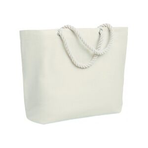 Gedshop 1000 Borsa mare in cotone con manici in corda neutro o personalizzato