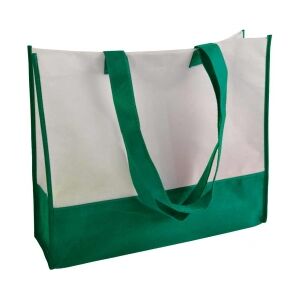 Gedshop 1000 BORSA SHOPPER BICOLORE IN TNT neutro o personalizzato