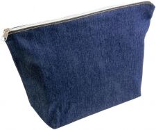 Gedshop 1000 Beauty case in denim 30 x 20 x 5 cm neutro o personalizzato