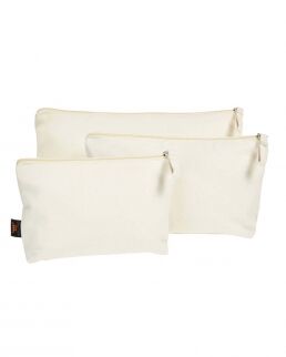 Halfar 1000 Borsa zipper bag organic S neutro o personalizzato
