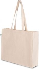 Gedshop 1000 Borsa shopping in cotone canvas organico neutro o personalizzato