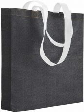 Gedshop 1000 Shopper TNT stampato effetto jeans neutro o personalizzato