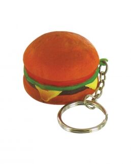 Gedshop 1000 Portachiavi antistress Hamburger neutro o personalizzato