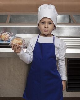 Gedshop 100 Cappello da cuoco per bambini neutro o personalizzato