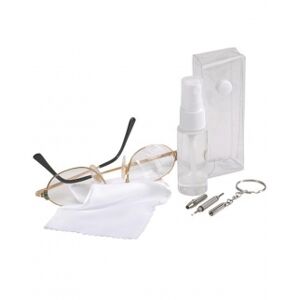 Gedshop 1000 Set per la pulitura degli occhiali VIEW neutro o personalizzato