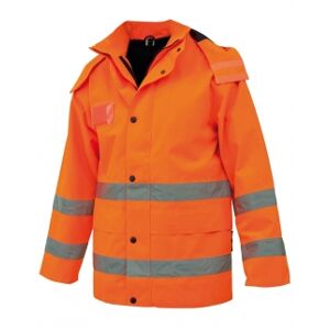 Siggi Workwear 100 Giaccone Parka con porta tessera Classe 3 neutro o personalizzato