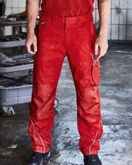 james & nicholson 100 pantaloni da lavoro in tessuto misto resistente neutro o personalizzato