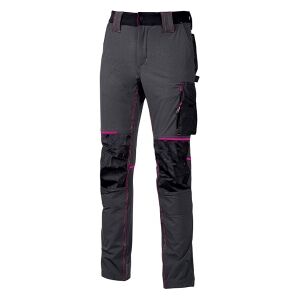 U-power 100 Pantalone Da Lavoro Atom Lady Neutro O Personalizzato