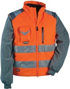 Cofra 100 Gilet da lavoro Alta Visibilità Signal neutro o personalizzato